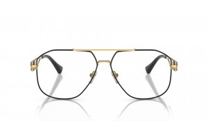 VERSACE VE1287 1443 Black/Gold szemüveg (demo lencse)