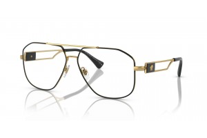 VERSACE VE1287 1443 Black/Gold szemüveg (demo lencse)