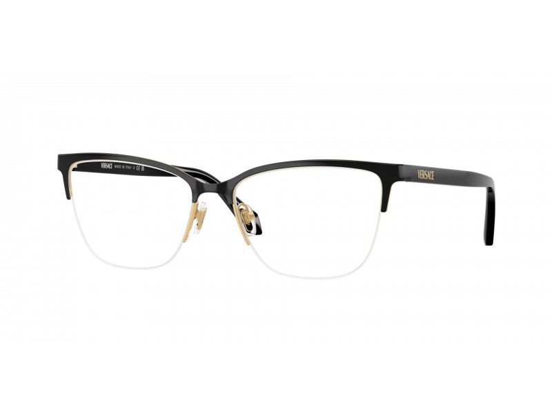 VERSACE VE1304 1433 Gold Black szemüveg - demo lencse