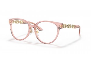 VERSACE VE3302D 5322 Transparent Pink szemüveg