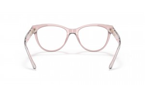 VERSACE VE3304 5339 átlátszó rózsaszín demo szemüveg