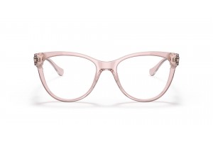 VERSACE VE3304 5339 átlátszó rózsaszín demo szemüveg