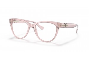 VERSACE VE3304 5339 átlátszó rózsaszín demo szemüveg