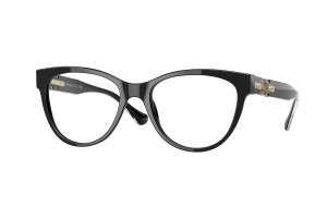 VERSACE VE3304 GB1 Black Demo Lens szemüveg