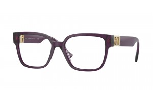 VERSACE VE3329B 5384 Transparent Plum Demo Lens szemüveg
