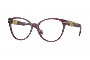 VERSACE VE3334 5220 Transparent Violet Demo Lens szemüveg
