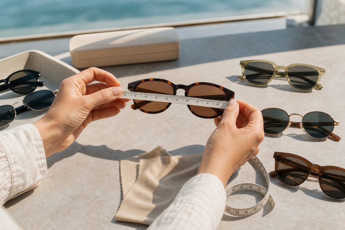 Dolce & Gabbana napszemüveg méret és illeszkedés ellenőrzése vásárlás előtt
