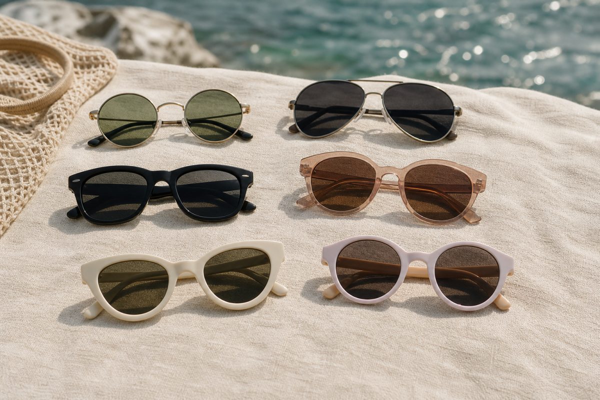 Különböző Ray-Ban Junior jellegű gyerek napszemüveg formák