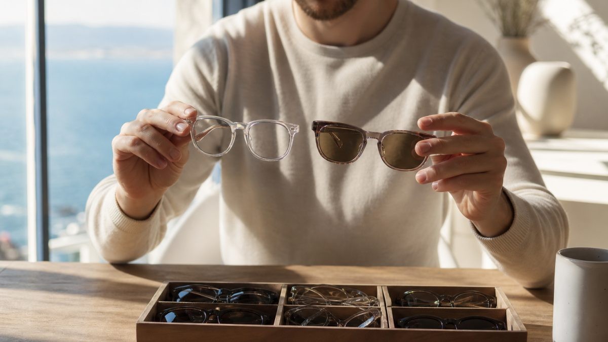 Optikai keret vagy dioptriás napszemüveg? Összevetés