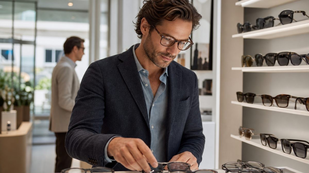 Persol és Giorgio Armani keretek: férfi elegancia