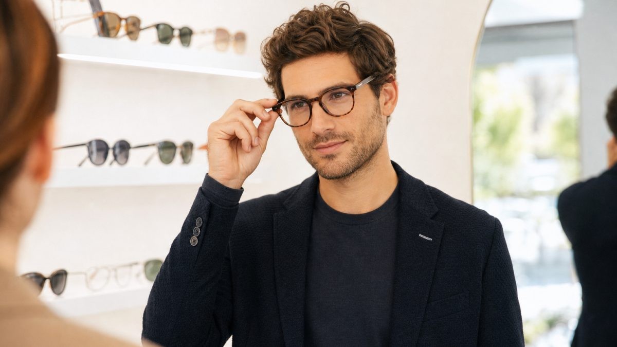 Ray-Ban, Oakley, Persol optikai keretek férfiaknak