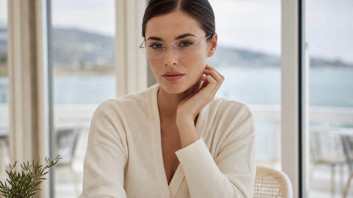 Keret nélküli (rimless) szemüveg: diszkrét elegancia